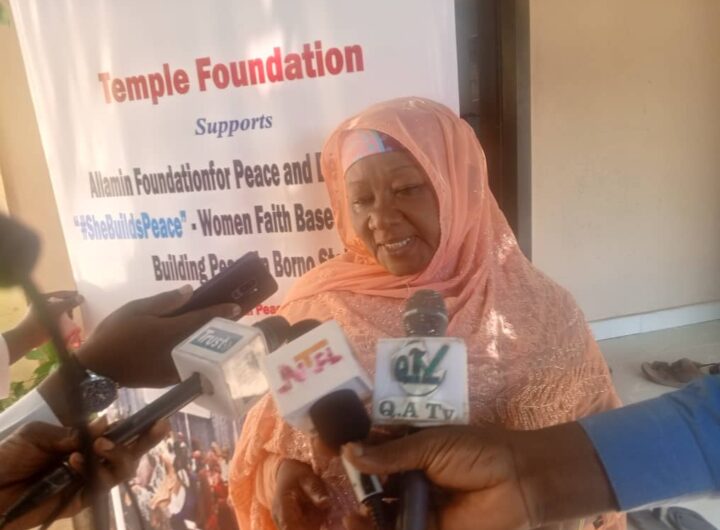 Executive Director of Allamin Foundation, Hajiya Hamsatu Allamin