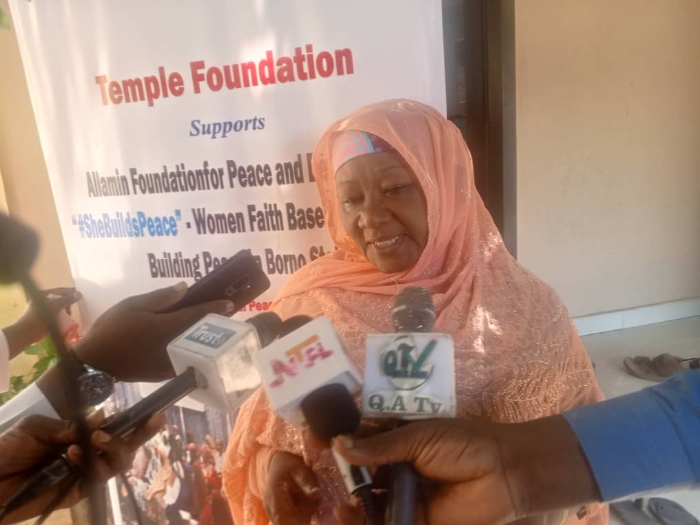 Executive Director of Allamin Foundation, Hajiya Hamsatu Allamin
