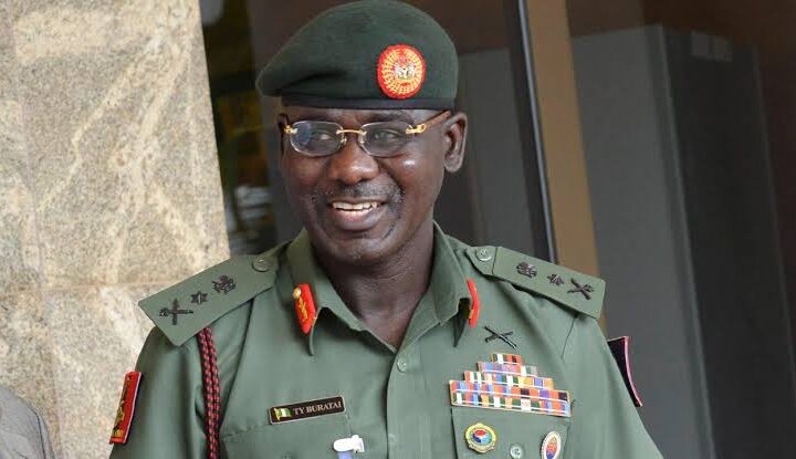 former Chief of Army Staff, retired Lt. Gen. Tukur Buratai