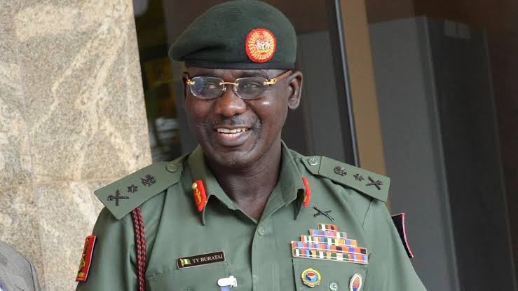 former Chief of Army Staff, retired Lt. Gen. Tukur Buratai