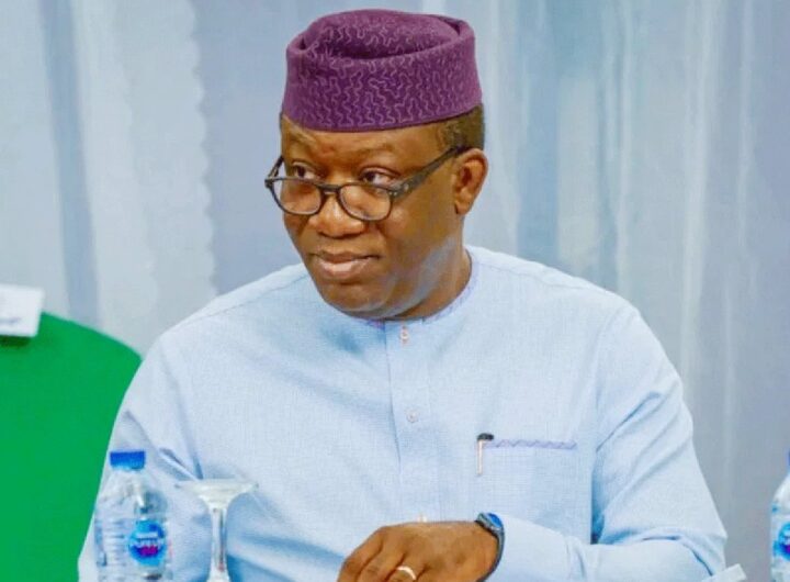 Former Ekiti State Governor, Kayode Fayemi,