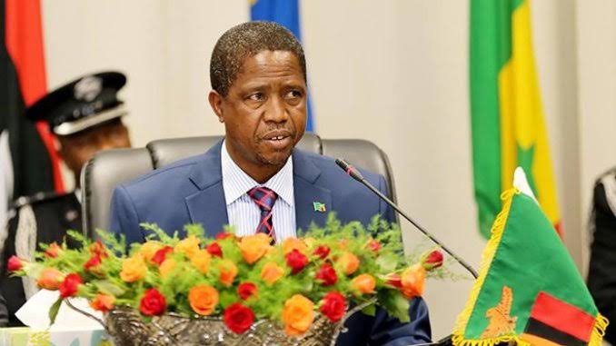 former President Edgar Lungu.