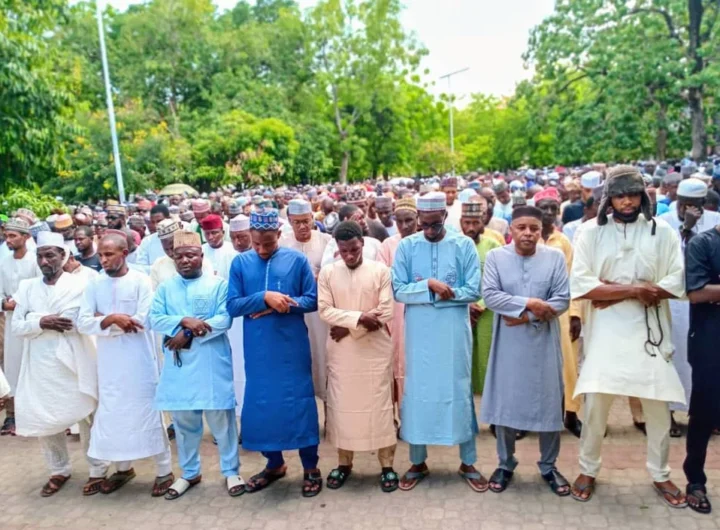 Funeral prayer for late Aminu Dantata in Kano State
