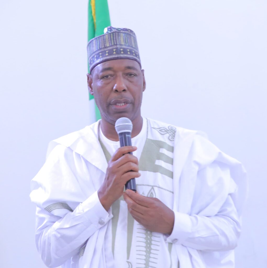Governor Babagana Zulum of Borno