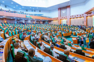 Lawmakers at the House of Representatives