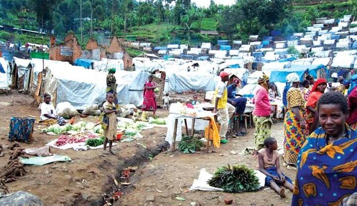 IDP camp in Benue, Nigeria