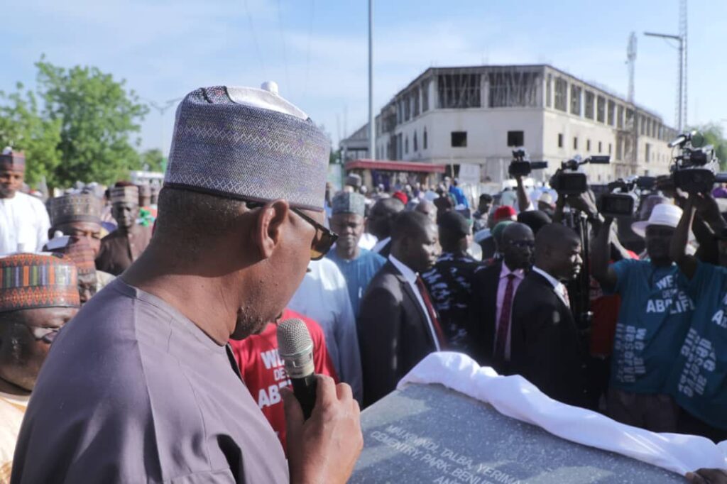 Zulum commissions 20 road projects in Maiduguri to mark Democracy Day 3 IMG 20250612 WA0031