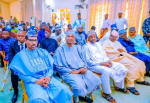 A cross section of some governorship aspirants and stakeholders during the meeting in Keffi