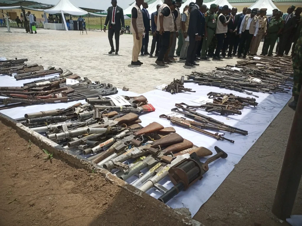 Illicit weapon destroyed by the National Centre for the Control of Small Arms and Light Weapons (NCCSALW)