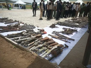 Illicit weapon destroyed by the National Centre for the Control of Small Arms and Light Weapons (NCCSALW)