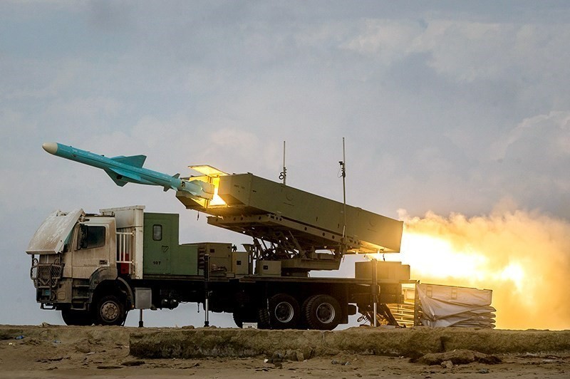 Iran launches missiles at u.s military base in Qatary