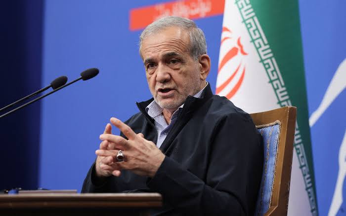 Iranian President Masoud Pezeshkian