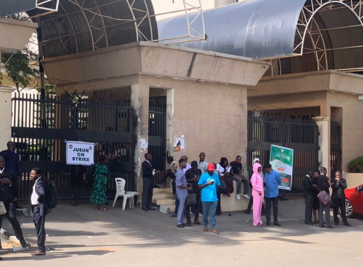 Judges, lawyers locked outside the Federal High Court