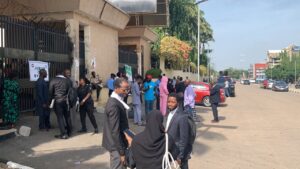 Judges, lawyers locked outside the Federal High Court