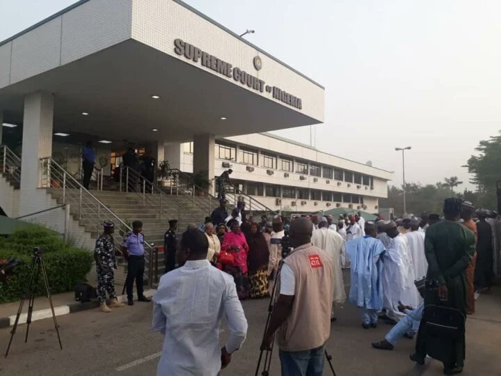 JUSUN (judiciary workers) strike at Supreme Court