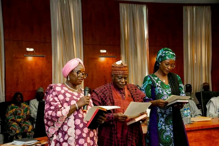 Kaduna Governor Sani swears in new appointees, urges them to focus on citizens’ interests 2 Kaduna Governor, Uba Sani swears political appointees