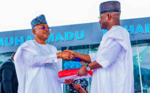 Kogi State Governor, Usman Ododo and former governor Yahaya Bello