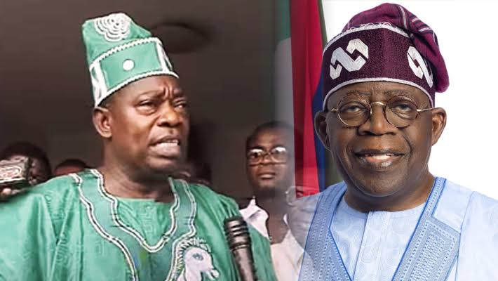 Late MKO Abiola (the symbol of June 12, Democracy Day) and President Bola Tinubu