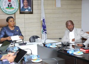 Managing Director of NSITF and the Head of Service