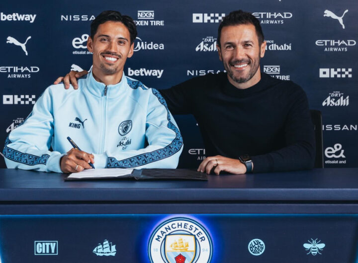 Manchester City have completed the £46.3m signing of midfielder Tijjani Reijnders from AC Milan,