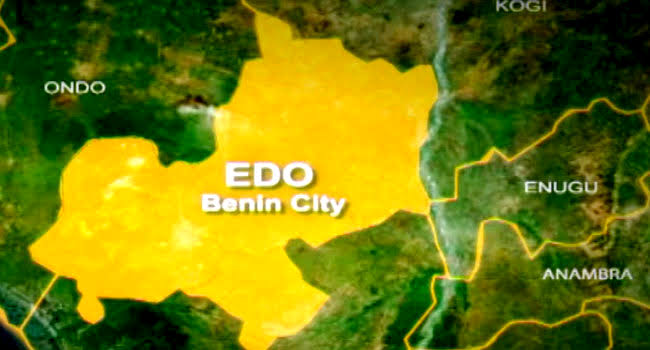 Map of Edo State in South South Nigeria