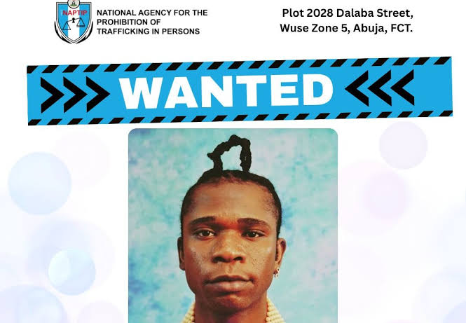 NAPTIP declares Speed Darlington wanted