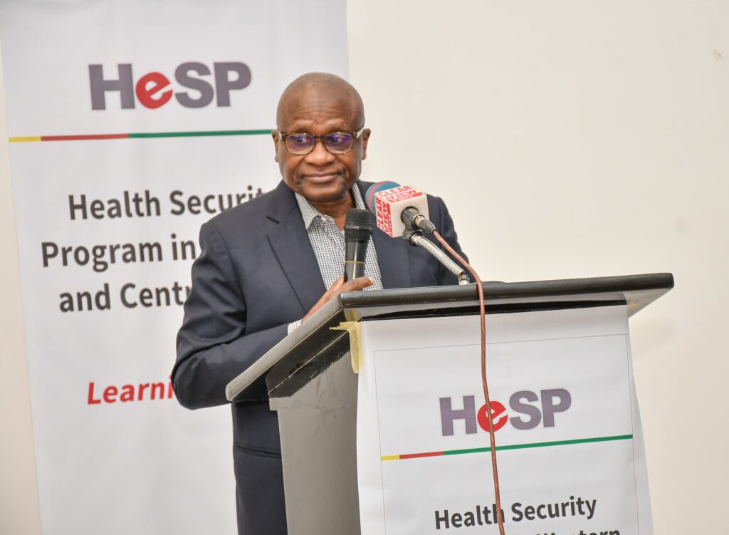 Nigeria leads regional collaboration to combat public health threats with $500m World Bank grant 2 Director General of the Nigeria Centre for Disease Control (NCDC), Dr. Jide Idris, speaking during the Health Security Program (HeSP) Learning Event on Tuesday in Abuja.