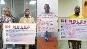 NDLEA arrests ex-international football player, 4 others over 22.6kg cocaine at Lagos airport