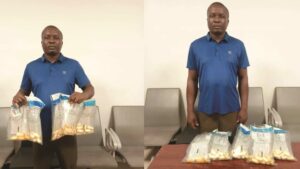 NDLEA arrests man for ingesting cocaine