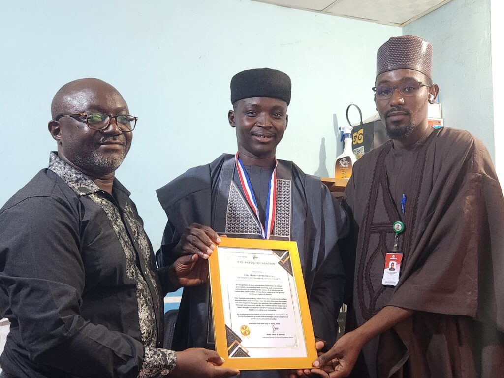 News Central Reporter Kirawa receives Humanitarian award