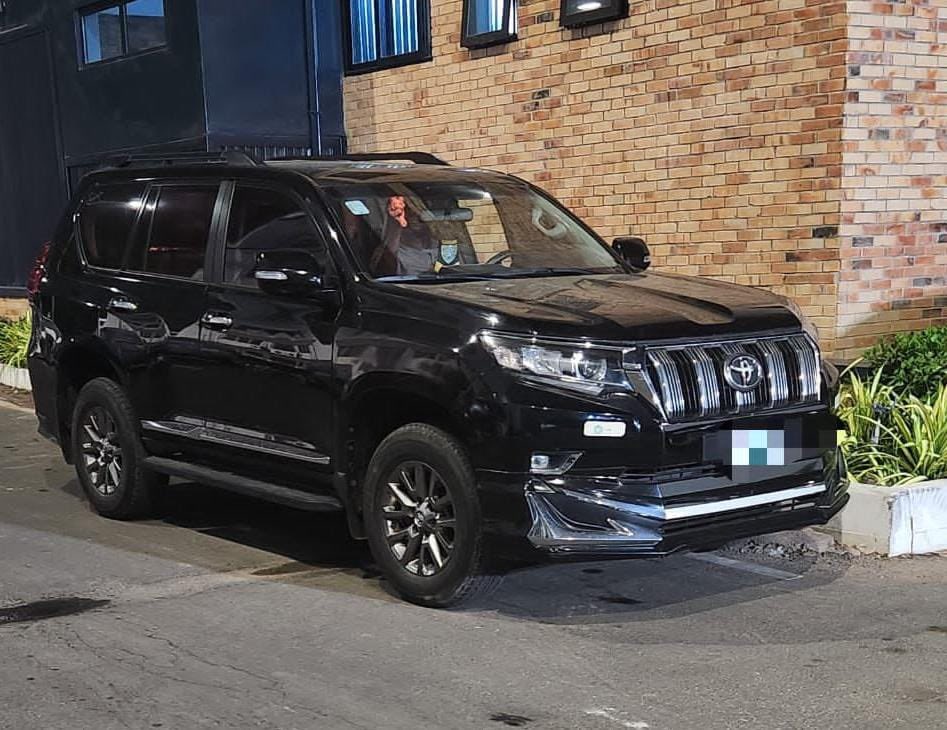 through the INTERPOL National Central Bureau (NCB) in Abuja, the police successfully recovered a Toyota Prado (2020 model) in Accra, Ghana
