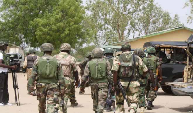Nigerian Army troops