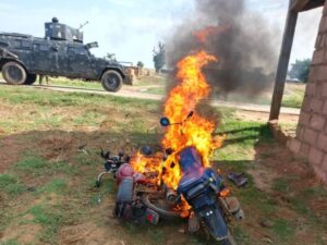 Nigerian Army troops eliminate 10 terrorists in Zamfara.