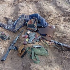Nigerian Army troops eliminate 10 terrorists in Zamfara.