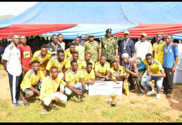 OPSH deepens civil-military relations through peace football tournament 2 OPSH Peace &Unity Football tournament 1