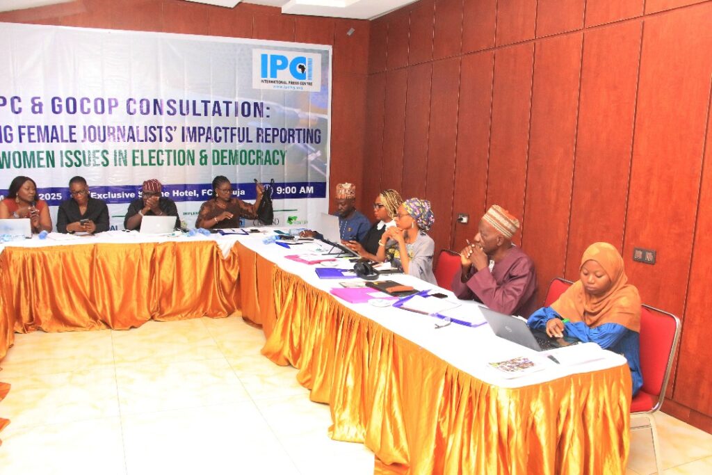 Stakeholders chart roadmap for improving women's participation in Nigeria's Democracy 4 Participants at IPC GOCOP