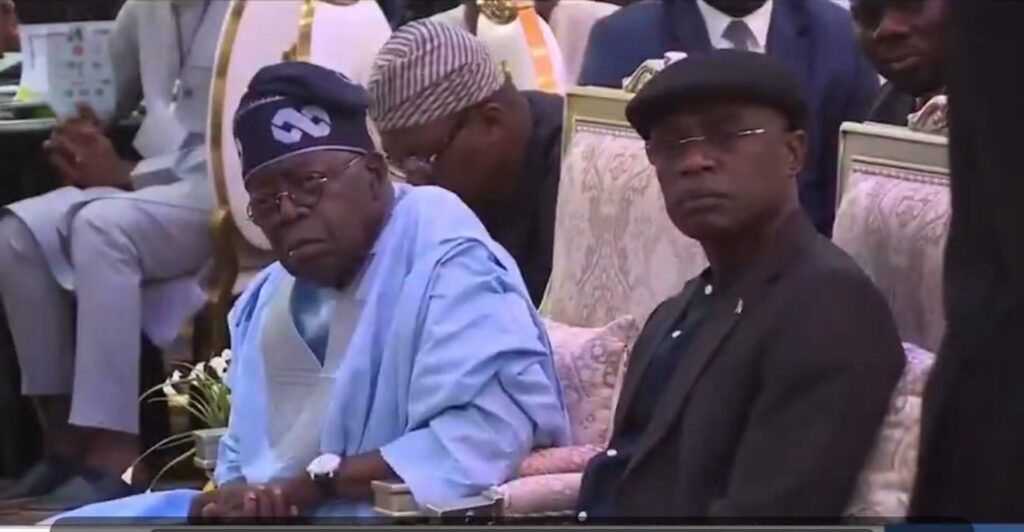 UPDATED: Tinubu orders security chiefs to arrest perpetrators of Benue killings 2 President Bola Tinubu and Benue State Governor, Alia