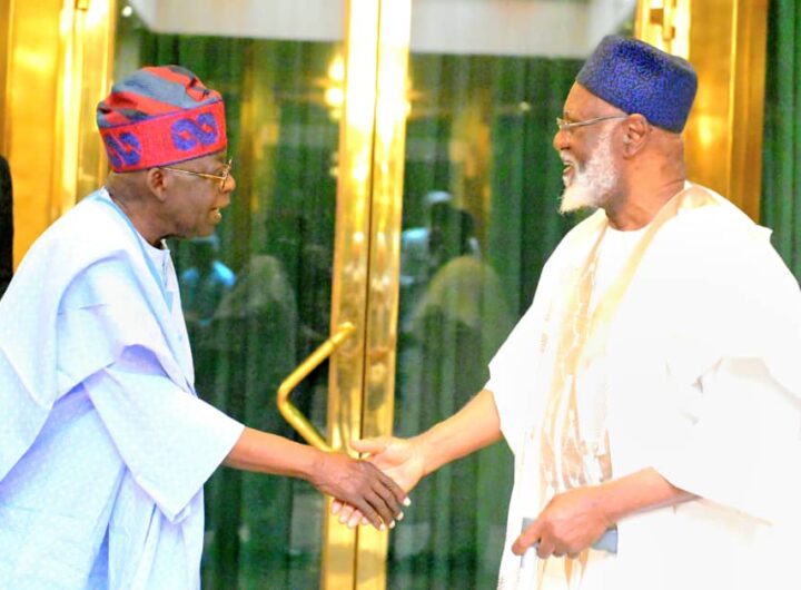 President Bola Tinubu and former head of State, Gen. Abdulsami Abubakar