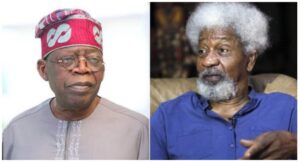 President Bola Tinubu and Prof. Wole Soyinka