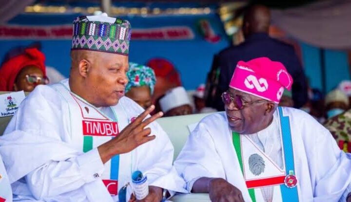President Bola Tinubu and VP Kashim Shettima