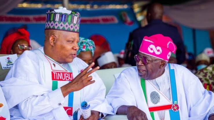President Bola Tinubu and VP Kashim Shettima