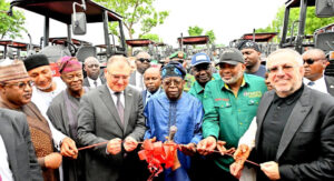 President Bola Tinubu commissioning 2,000 tractors for nationwide deployment