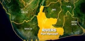 Rivers State map in South South Nigeria