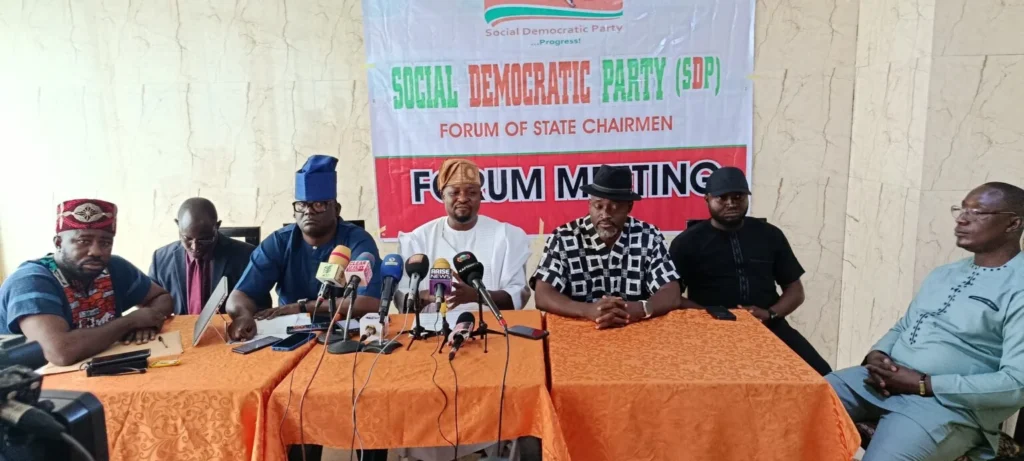 SDP state chairmen back suspension of National Chairmen, Gabam,
