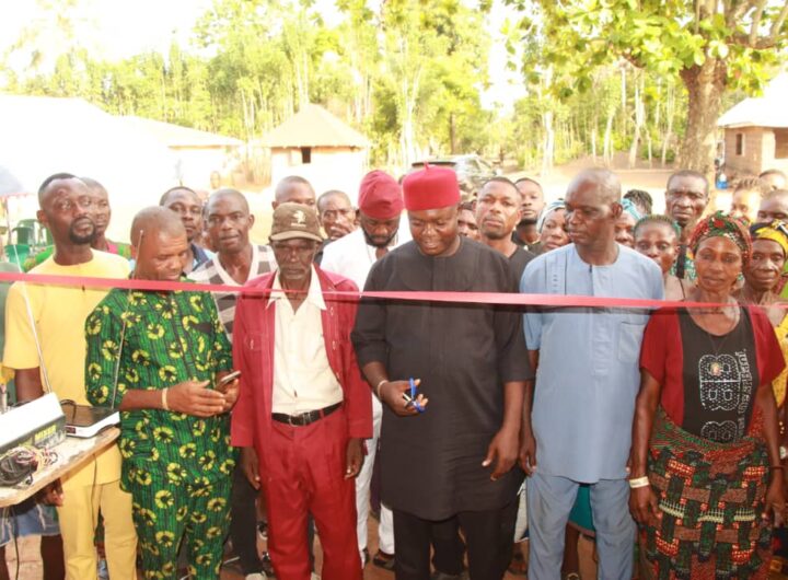 Senator Nwebonyi builds bungalow for struggling village