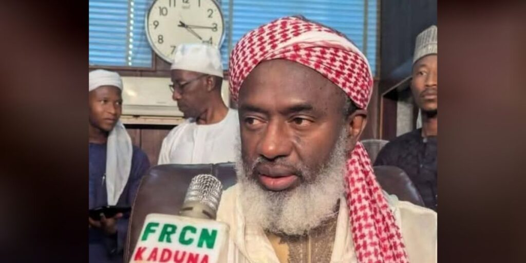 Islamic cleric Sheikh Ahmad Gumi