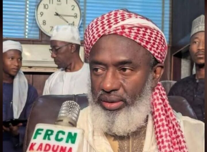 Islamic cleric Sheikh Ahmad Gumi