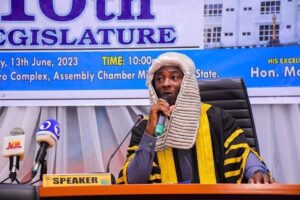Speaker of the Niger State House of Assembly, Alhaji Abdulmalik Sarkindaji,