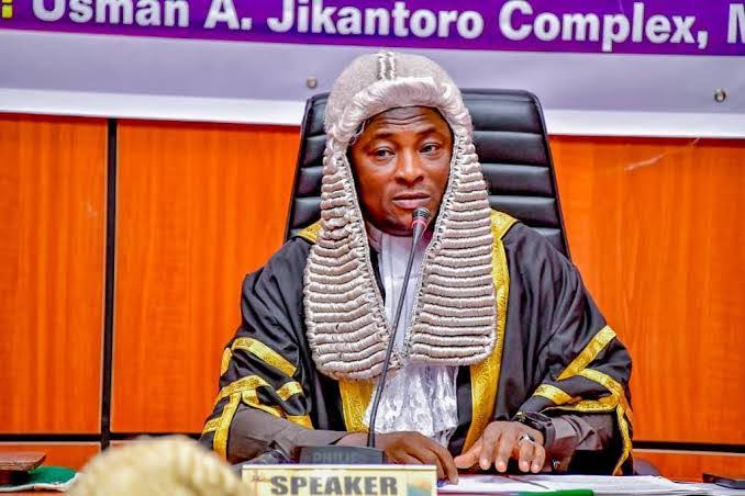 Speaker of the Niger State House of Assembly, Alhaji Abdulmalik Sarkindaji,