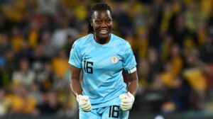 Super Falcons and CAF Goalkeeper of the Year, Chiamaka Nnadozie